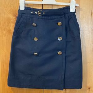 Marc jacobs highwaisted navy skirt size 0